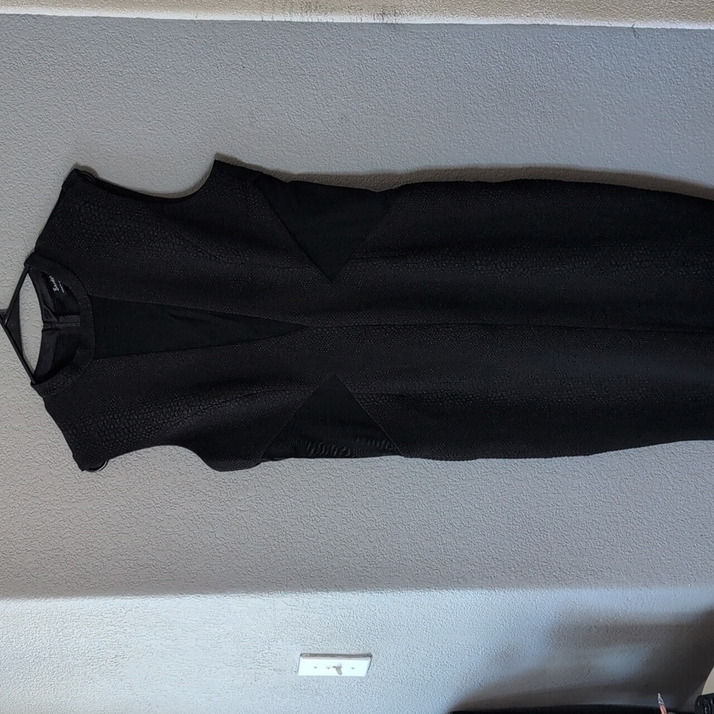 Bardot black and mesh dress